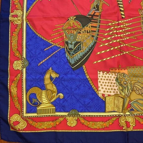 Authentic Hermès Pre-Owned
2000s Les Bissone de Venise silk scarf - Picture 7 of 7